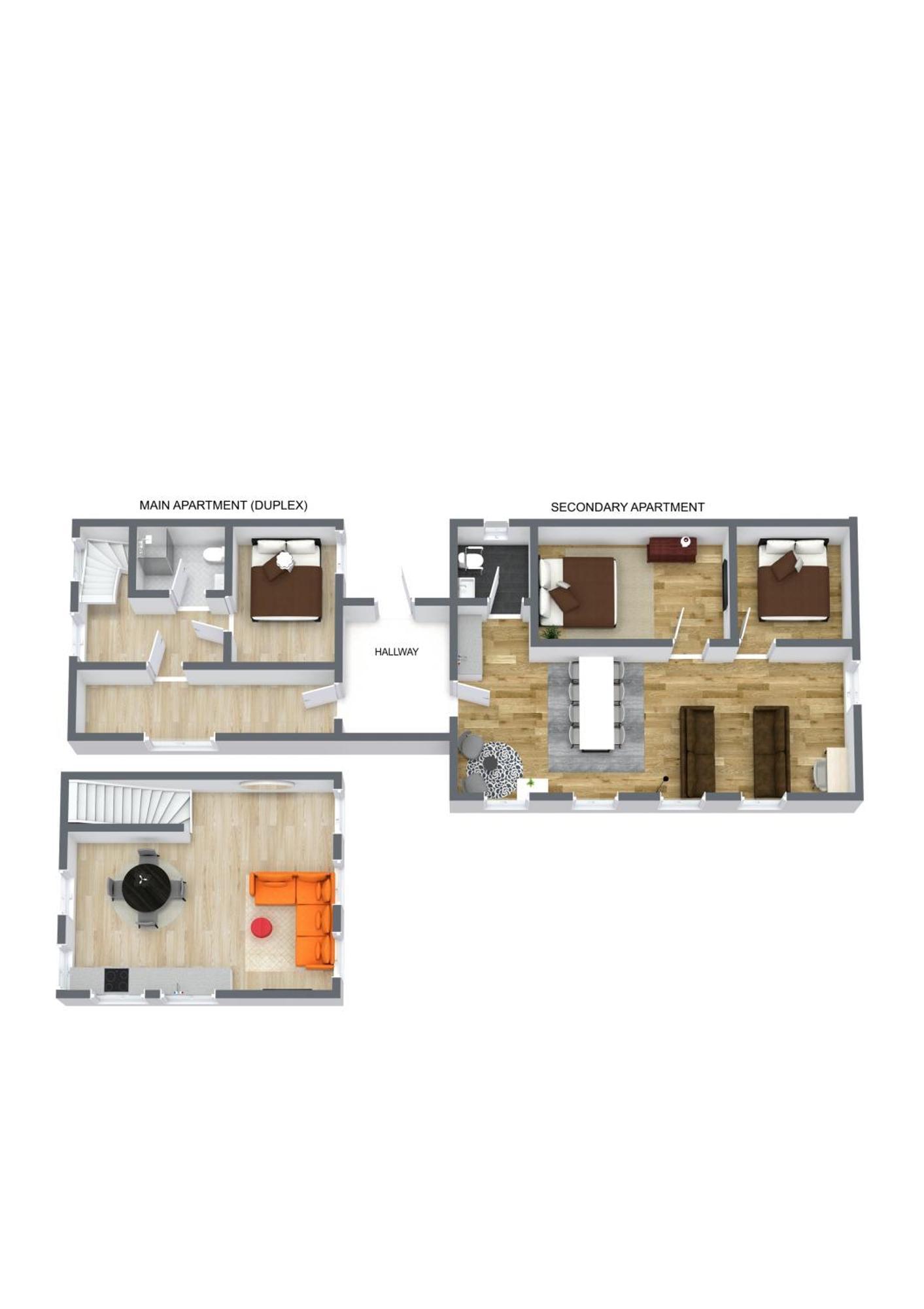 Spacious Double-Apartment For 10 In Cph City Center København Eksteriør bilde